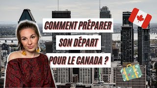 Préparer son arrivée au Canada 🇨🇦 Ce que vous devez faire avant de venir et sur place 📝 Montréal QC [upl. by Sarah]