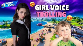 GIRL VOICE TROLLING A THIRSTY KID 🤤 [upl. by Aninahs]