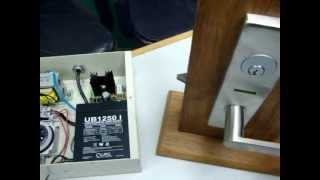 Electronic lock with timer [upl. by Llerreg]