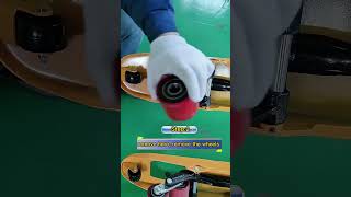 How to replace the small wheels of the pallet truck [upl. by Eisned]