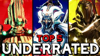 TOP 5 MOST UNDERRATED WARFRAMES 2024 [upl. by Delamare843]