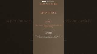 What does the word Misanthrope mean Diarasacademy [upl. by Eimmelc]