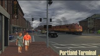 Railworks 3 HD Train Simulator 2012  Portland Terminal 1 [upl. by Ecyt635]