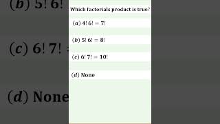 Magical FACTORIALS That Will Blow Your Mind short [upl. by Ahsemit238]