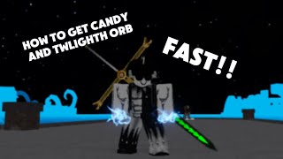 HOW TO GET CANDY AND TWLIGHT ORB FAST KING LEACGY [upl. by Aisyat]