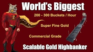 Big Gold Highbanker  Super Hog Highbanker [upl. by Wesley]