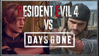 Resident Evil 4 vs Days Gone  GUNS COMPARISON [upl. by Iney738]