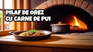 Pilaf de orez cu carne la cuptor mancarea copilariei ca la mama acasa in doar 5 minute [upl. by Trilly293]