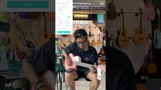 TEST SOUND TRAVEL GUITAR ENYA NOVA GO SP1  35inch Acoustic Electric Gitar Smart Carbon [upl. by Evvie]