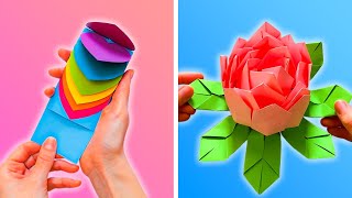 Artesanatos de papel simples e incríveis cartões e ideias criativas de bricolagem com papelão [upl. by Oberon271]