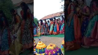 Kancharode Padamati Nalladidhana Bathukamma Festival Myvillage Part3 Treding Public Viral [upl. by Levram517]