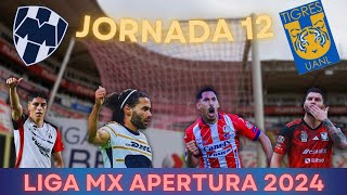 PREDICCIONES para la JORNADA 12 de la LIGA MXApertura 2024  Pronóstico del Fútbol Mexicano [upl. by Asirrac349]