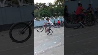 Mtbfreestyle😱😱 Subscribe Now👆 cyclestunt cumilla mtbfreestyle vairalvideo trending bsb stunt [upl. by Ardnazxela265]