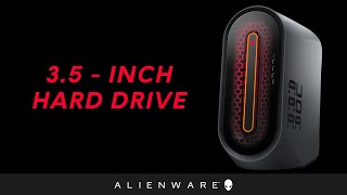 Replace the 35inch hard drive on Alienware Aurora R13 or Alienware Aurora Ryzen Edition R14 [upl. by Ardnaiek]