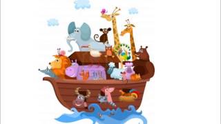 The Noahs Ark Song by Charlie Chipmunk  Vintage Bible Christian Kids Childrens Music [upl. by Erv]