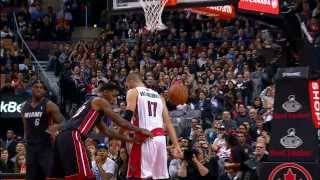 Jonas Valanciunas JAMS Over LeBron James [upl. by Ettenajna]