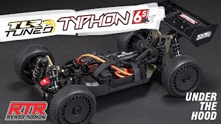 ARRMARC TLR Tuned TYPHON 6S RTR  Under The Hood ARA8406 [upl. by Hochman507]