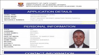 UCC Online Application guide for Awaiting Applicants [upl. by Ardeid]