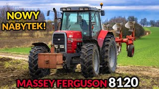 🔥Zimowa orka NOWYM NABYTKIEM🔥 Massey Ferguson 8120🔥 [upl. by Theresita]