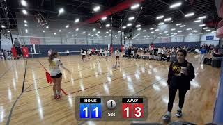 GP 16 Elite Gold Vs CCVA 16 Red  1st Set  2024 FL MLK Showcase at Wiregrass  Day 2 [upl. by Llebanna]