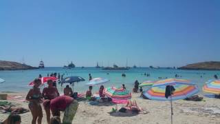 Beach at formentera July 2016 [upl. by Hcaz185]