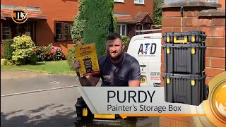 Product Review Purdy Painters Storage Box [upl. by Eentruok]