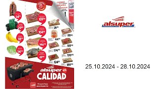 Ofertas Alsuper MX del 25 al 28 de octubre del 2024 [upl. by Minica]