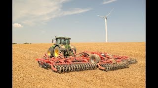 KUHN  OPTIMER L 9000  12000 Déchaumeurs à disques Grandes Largeurs [upl. by Leumel]