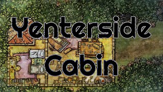 Yenterside Cabin  Timelapse  Battlemaps  Cartography [upl. by Chilt]