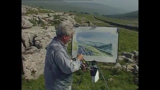 Painting in the open air A brush with Ashley Jackson The Pennine Way [upl. by Ham]