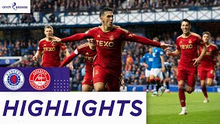 Rangers 13 Aberdeen  Dons Stun Rangers With 3Goal Win  cinch Premiership [upl. by Simpkins104]