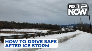 LIVE How to drive safe after ice storm [upl. by Arie]