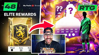 ELITE REWARDS I FINALLY GOT THE BEST CARD IN THE GAME FC 25 ULTIMATE TEAM RTG [upl. by Aubreir]