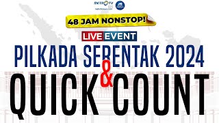 LIVE STREAMING METRO TV  QUICK COUNT PILKADA 2024 amp RESPON PASLON [upl. by Ruhtracm890]