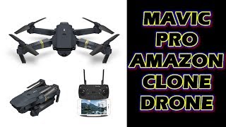 Generic DJI Mavic Pro CLONE DRONE Review  AmazonReview HolidayGiftIdeas [upl. by Keheley]