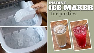 Instant Ice Maker for Parties amp Get Togethers  AGARO Regency Ice Maker [upl. by Ladnar958]