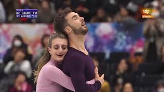 Gabriella Papadakis Guillaume Cizeron  20190323  World Championships  Free Dance [upl. by Anirdnajela]