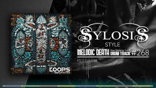 Melodic Death Metal Drum Track  Sylosis Style  110 bpm [upl. by Stillman]