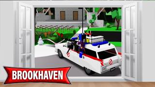 Everything You Missed In The Ghostbusters Car In Brookhaven RP Classic Car Update [upl. by Natloz]