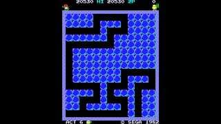 Arcade Game Pengo 1982 Sega [upl. by Quiteria856]