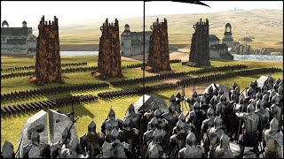 GONDOR UNDER SEIGE   Dawnless Days Total War Cinematic Battle [upl. by Suzann]