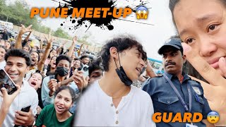 Pune Meetup Main Itne Zyada Log Ayenge Socha Nahi Tha 😭❤️ Guards Stopped Me 😨 [upl. by Levey]