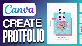 How To Create a Portfolio With Canva Full Guide [upl. by Terrell]