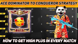 Still ace dominator to conqueror possible ✅ solo conqueror rank push vidio 🔥 [upl. by Aydne]