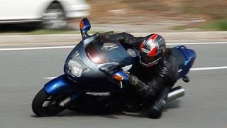 HONDA CBR1100XX Super BlackBird Cornering WINDING video movie [upl. by Lemrahc440]