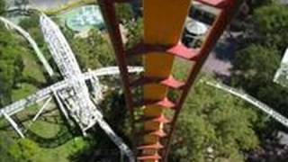 Tatsu Front Row Seat onride POV Six Flags Magic Mountain [upl. by Ophelie]