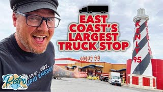 The Largest Truck Stop On The East Coast With An Amazing Lighthouse At Kenly 95 In Kenly NC [upl. by Nnaeel]