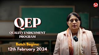 QEP  Quality Enrichment Program  Prelims 2024  Shubhra Ranjan IAS [upl. by Touber]