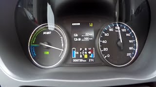 Mitsubishi Outlander 20 PHEV 200 HP 0100 kmh acceleration [upl. by Imim]