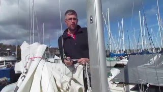 How to take Mainsail Measurements Max Luff [upl. by Healion]